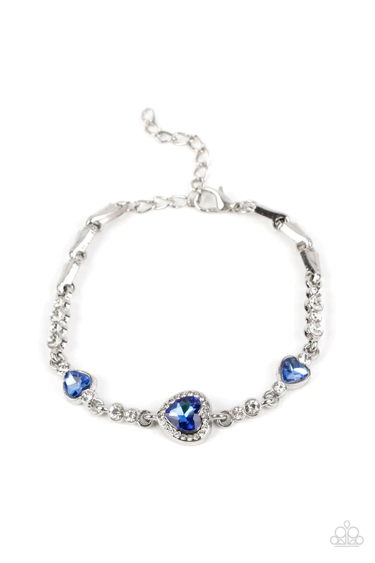 Amor Actually - Blue Bracelet - Paparazzi Accessories