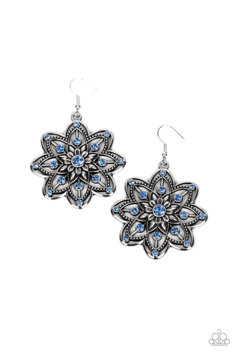 Paparazzi Prismatic Perennial - Blue Earring P5RE-BLXX-267XX