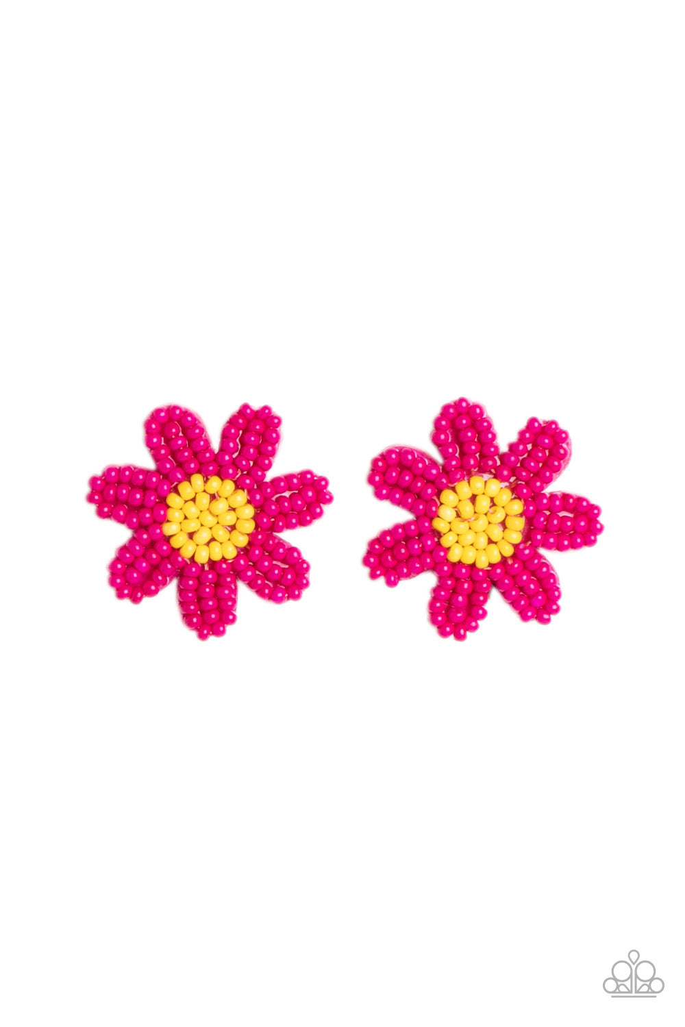 Paparazzi Sensational Seeds - Pink Post Earring P5PO-PKXX-082XX