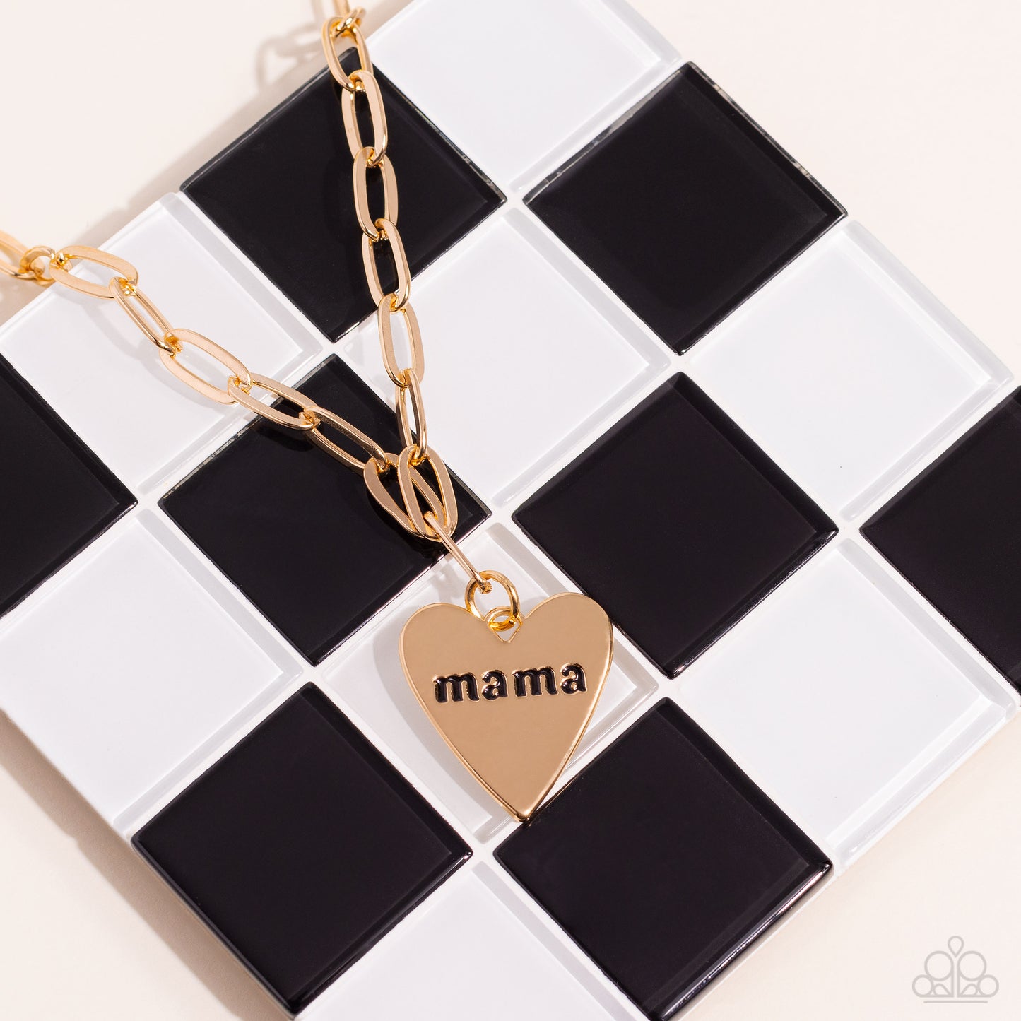 Paparazzi Mama Cant Buy You Love - Gold Necklace P2WD-GDXX-305XX