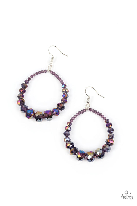 Paparazzi Astral Aesthetic - Purple  Earring P5RE-PRXX-194XX