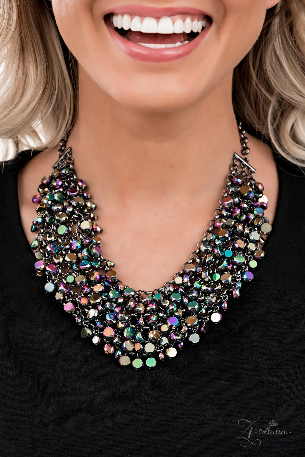 Vivacious - 2021 Zi Collection - Oil Spill Paparazzi Necklace