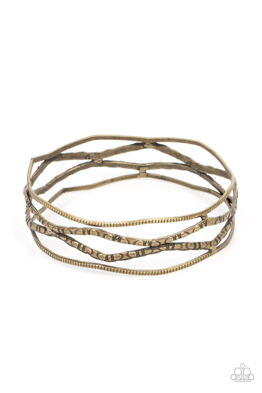 Paparazzi A Narrow ESCAPADE - Brass Bracelet