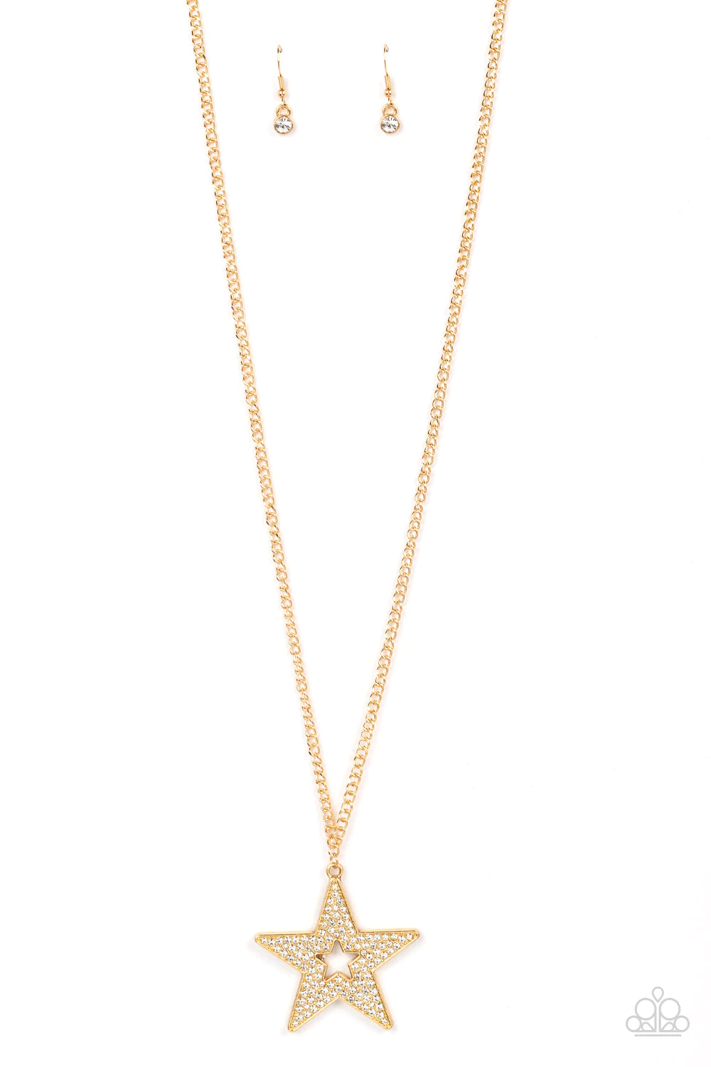 Superstar Stylist - gold Necklace - Paparazzi necklace