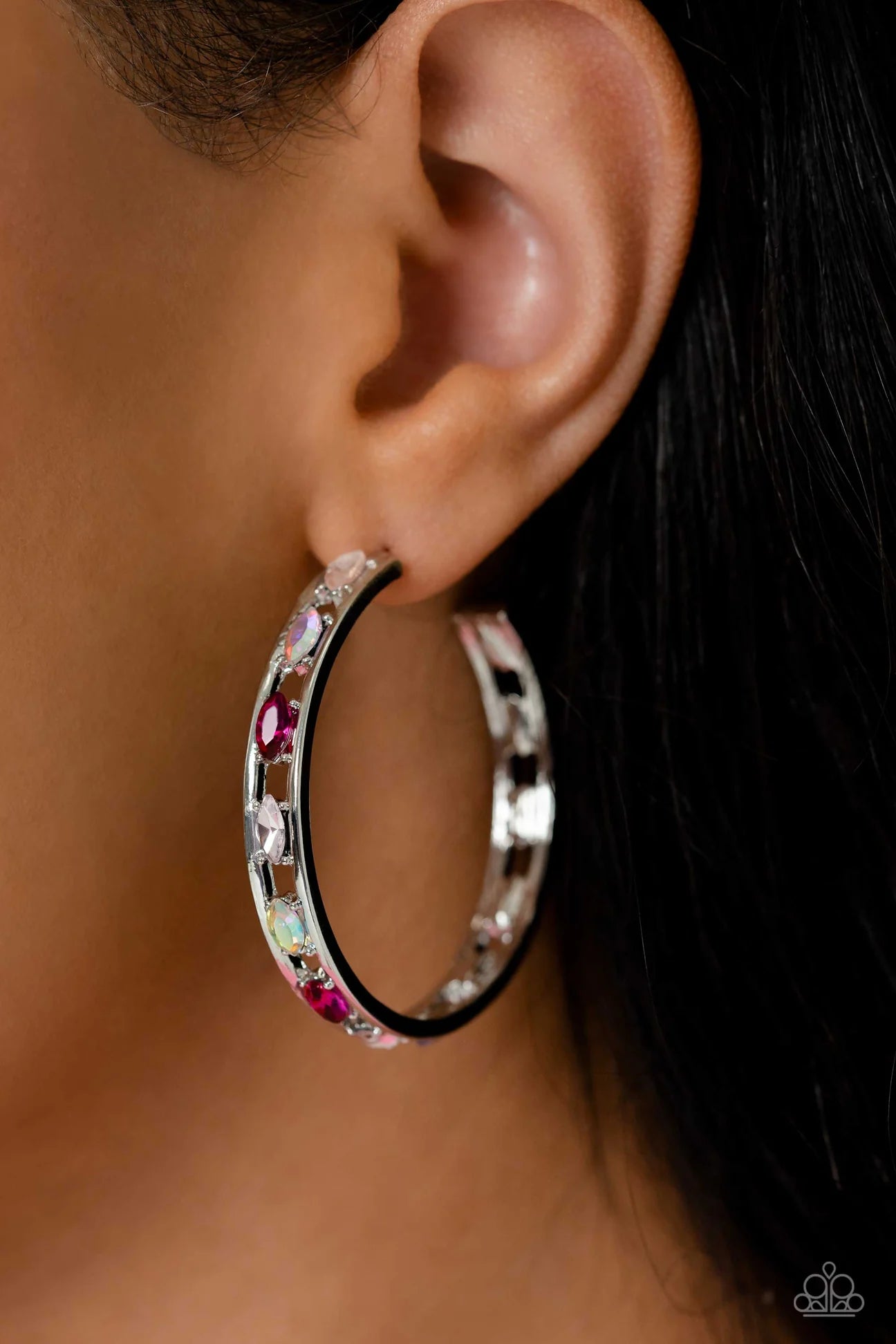 Paparazzi The Gem Fairy - Pink Earrings - Paparazzi Accessories