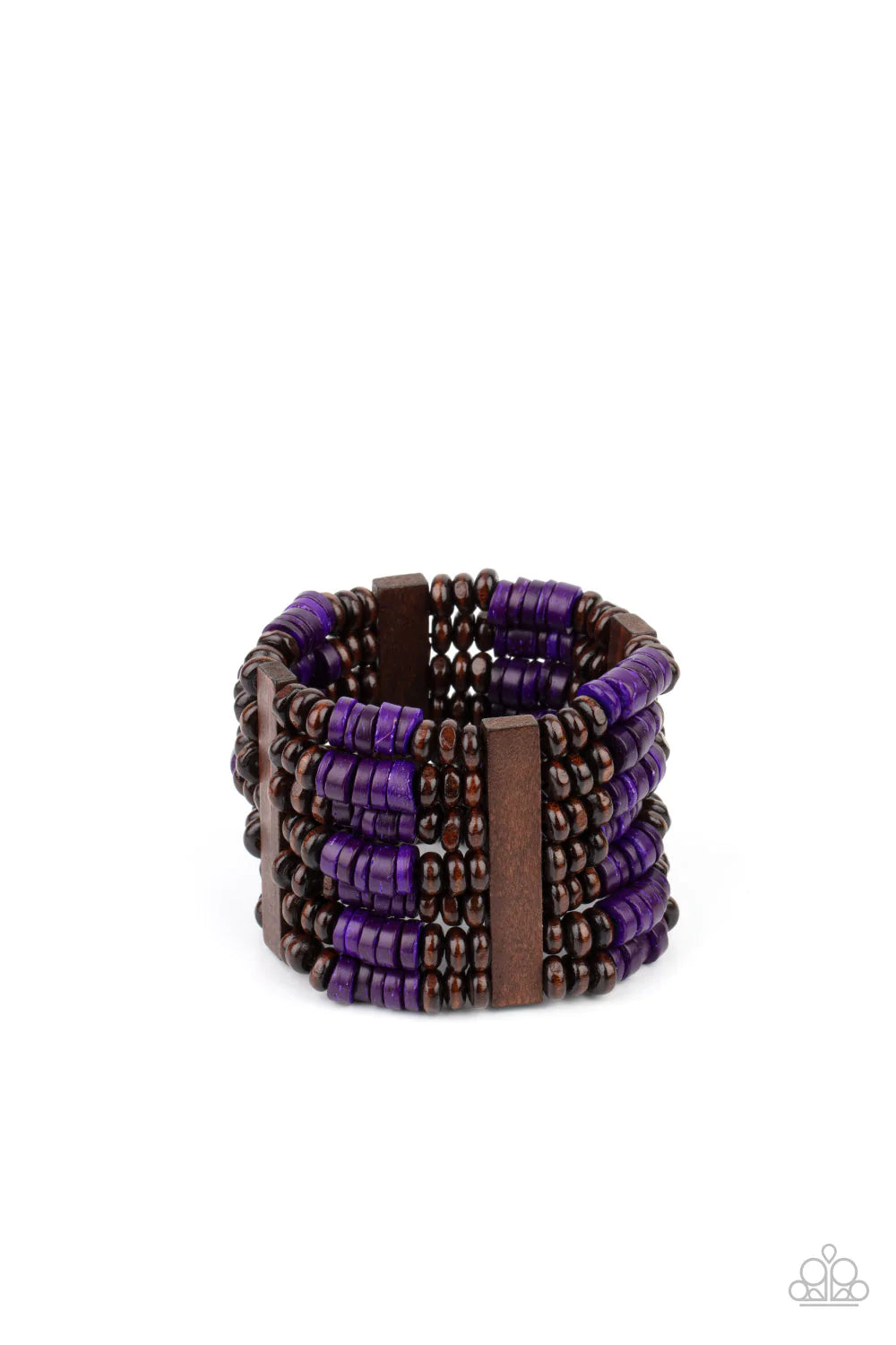 Paparazzi Vacay Vogue - Purple Bracelet