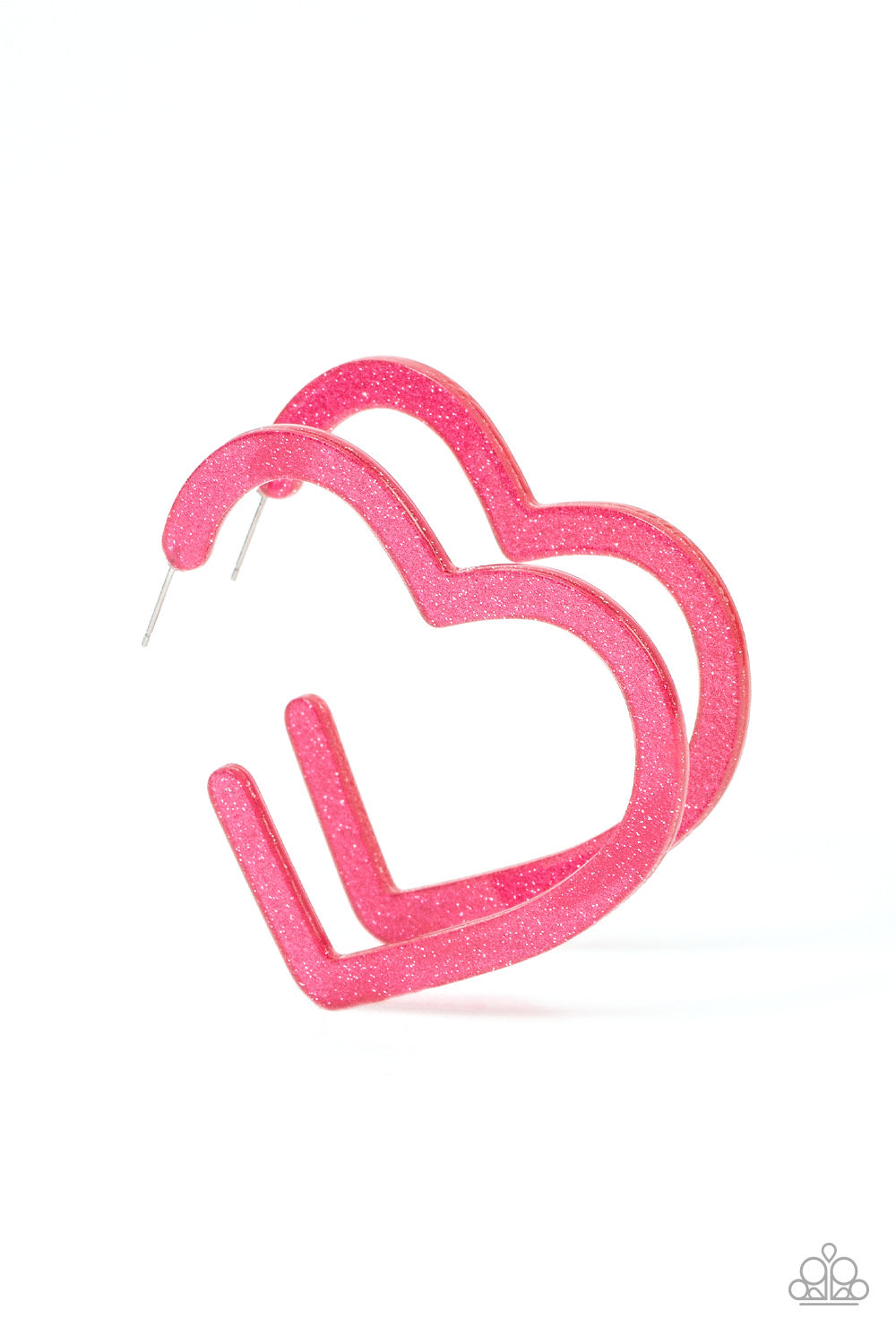 Paparazzi Heart-Throbbing Twinkle - Pink Earring P5HO-PKXX-042XX