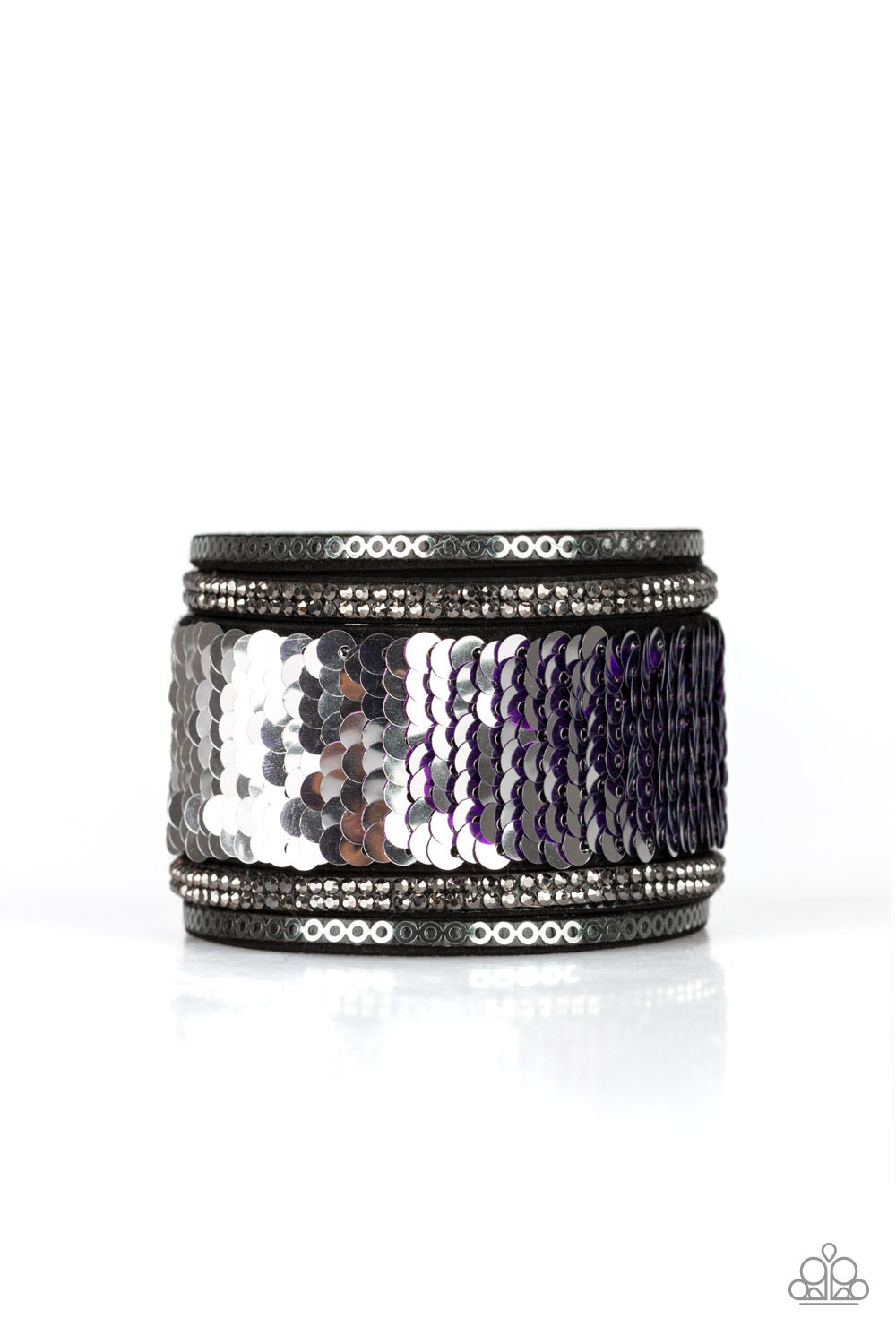 Paparazzi Heads Or MERMAID Tails-Purple Wrap Bracelet