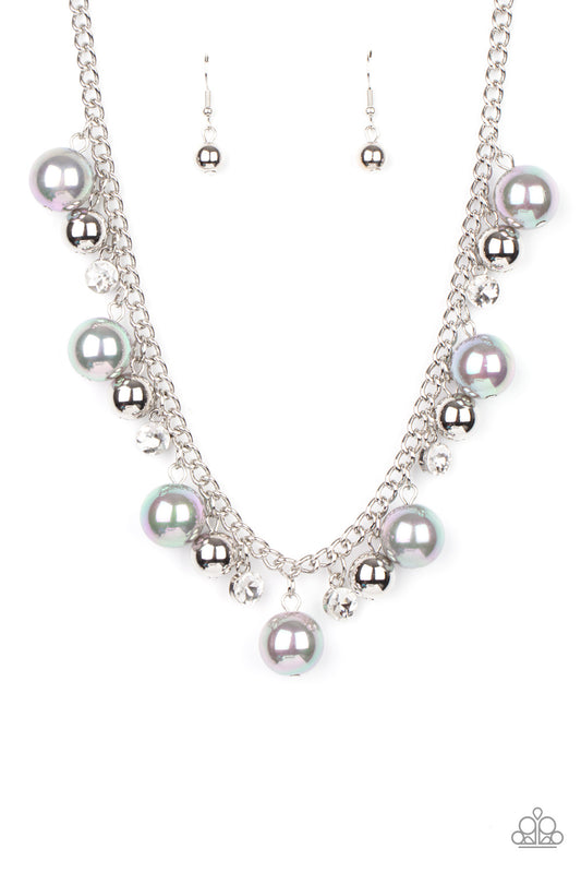 Paparazzi Galactic Gala - Silver  Necklace P2RE-SVXX-401XX