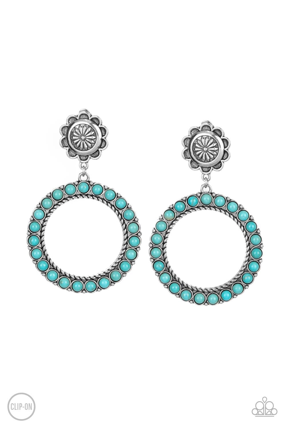 Playfully Prairie - Blue Earring  P5CO-BLXX-056XX