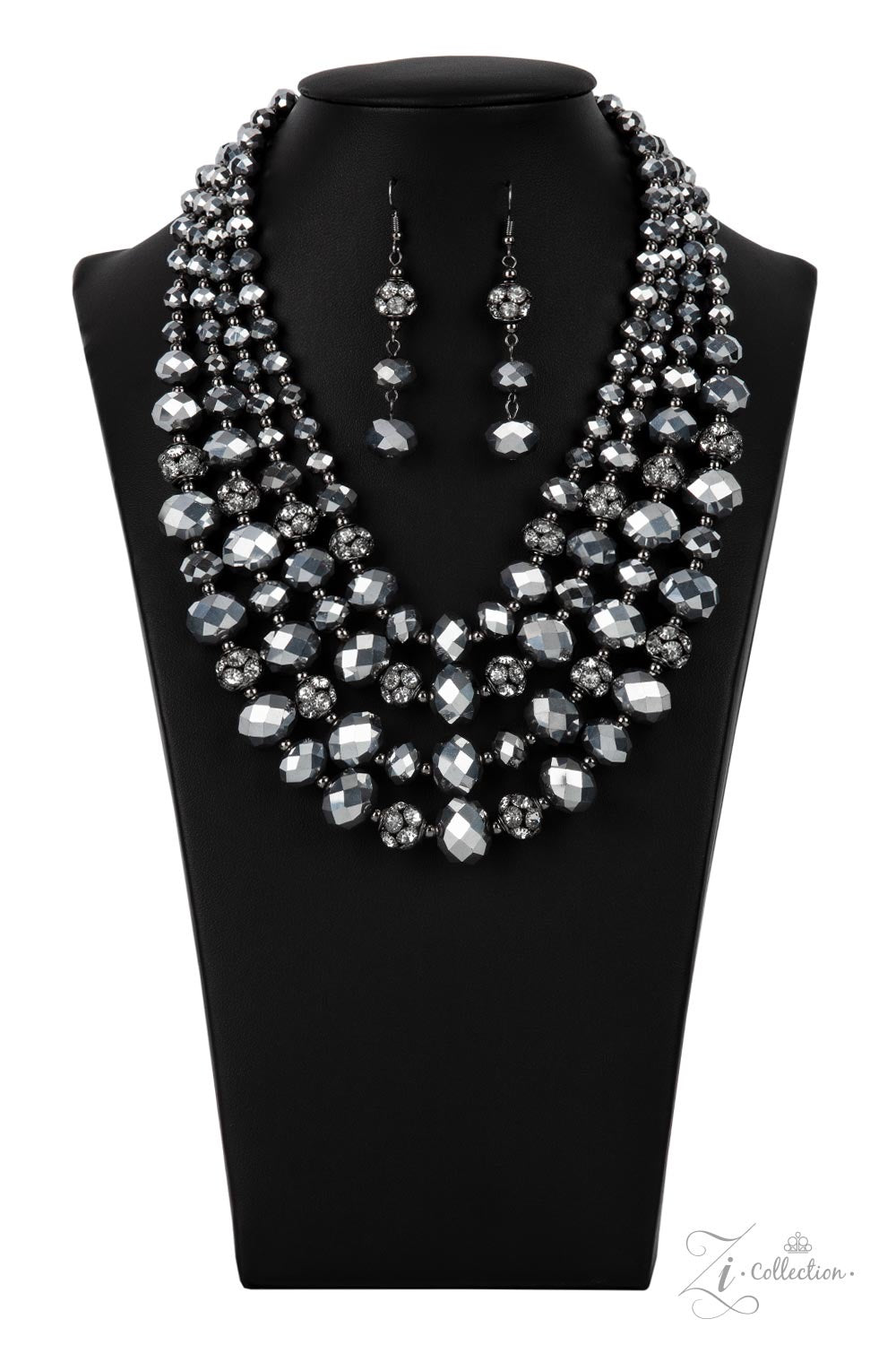 Paparazzi Zi Collection Influential - Black Necklace Z2120