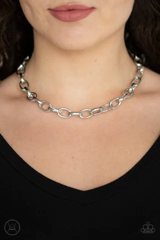 Urban Uplink -Silver Necklace