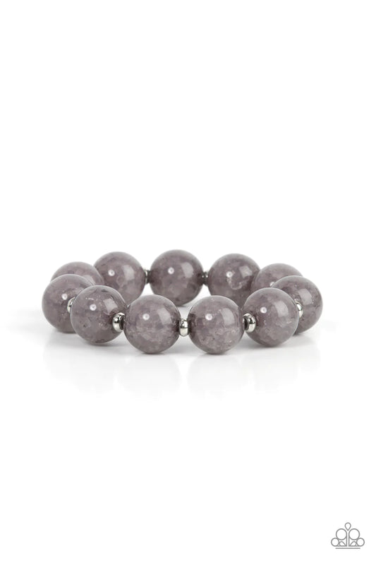 Paparazzi Arctic Affluence - Silver Bracelet