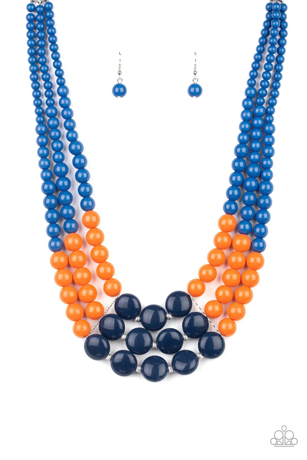 Paparazzi Beach Bauble - Blue Necklace