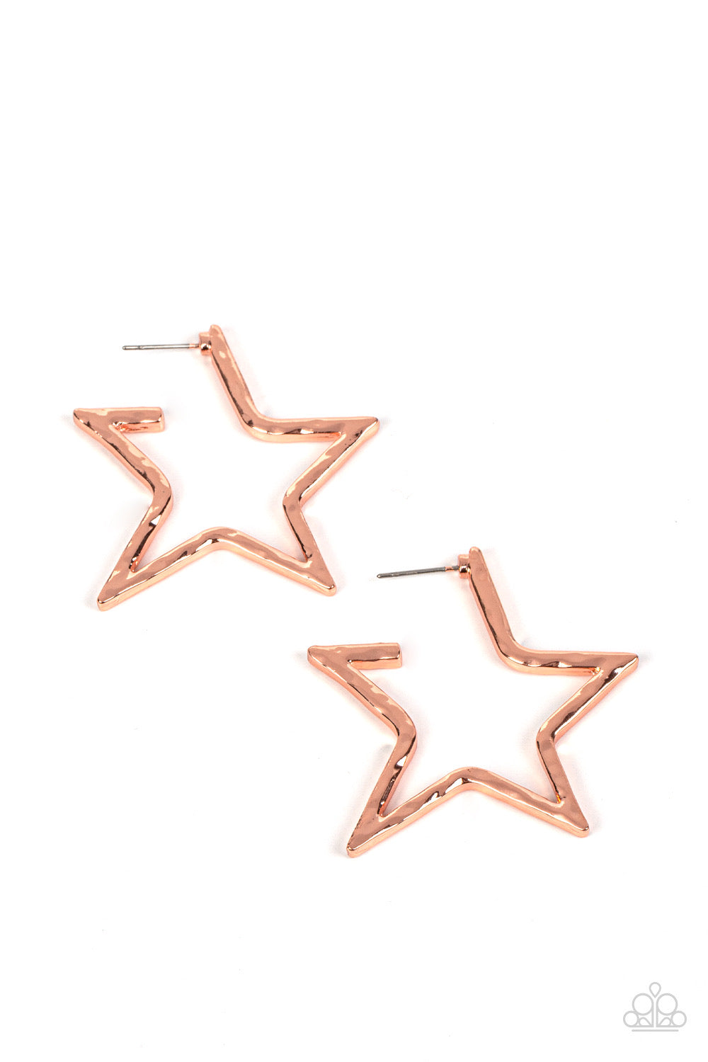 Paparazzi All-Star Attitude - Copper Post Earring P5HO-CPSH-167XX