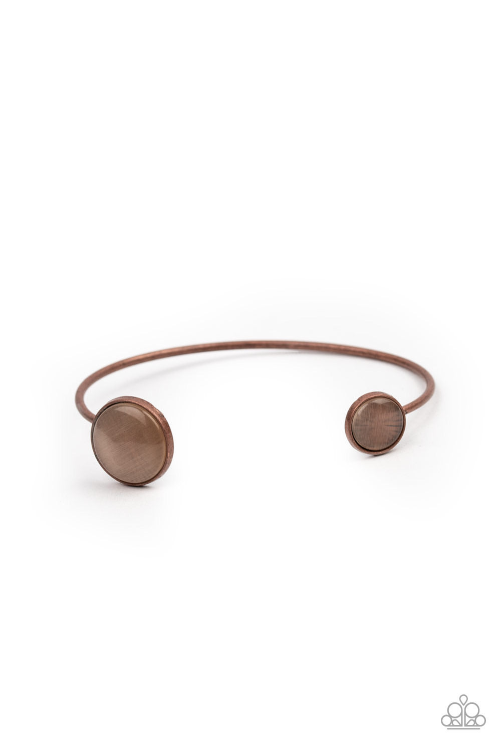 Paparazzi Brilliantly Basic - Copper Bracelet