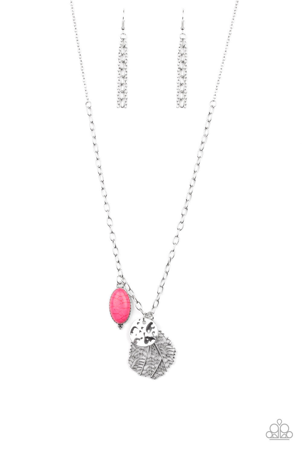 Paparazzi Free_Spirited Forager- Pink Necklace