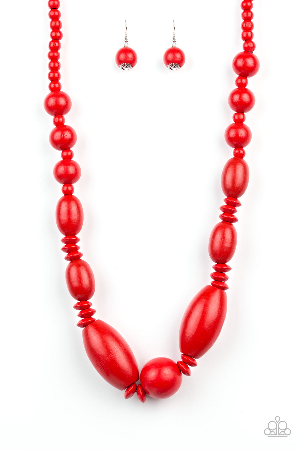 Summer Breezin -Red Necklace