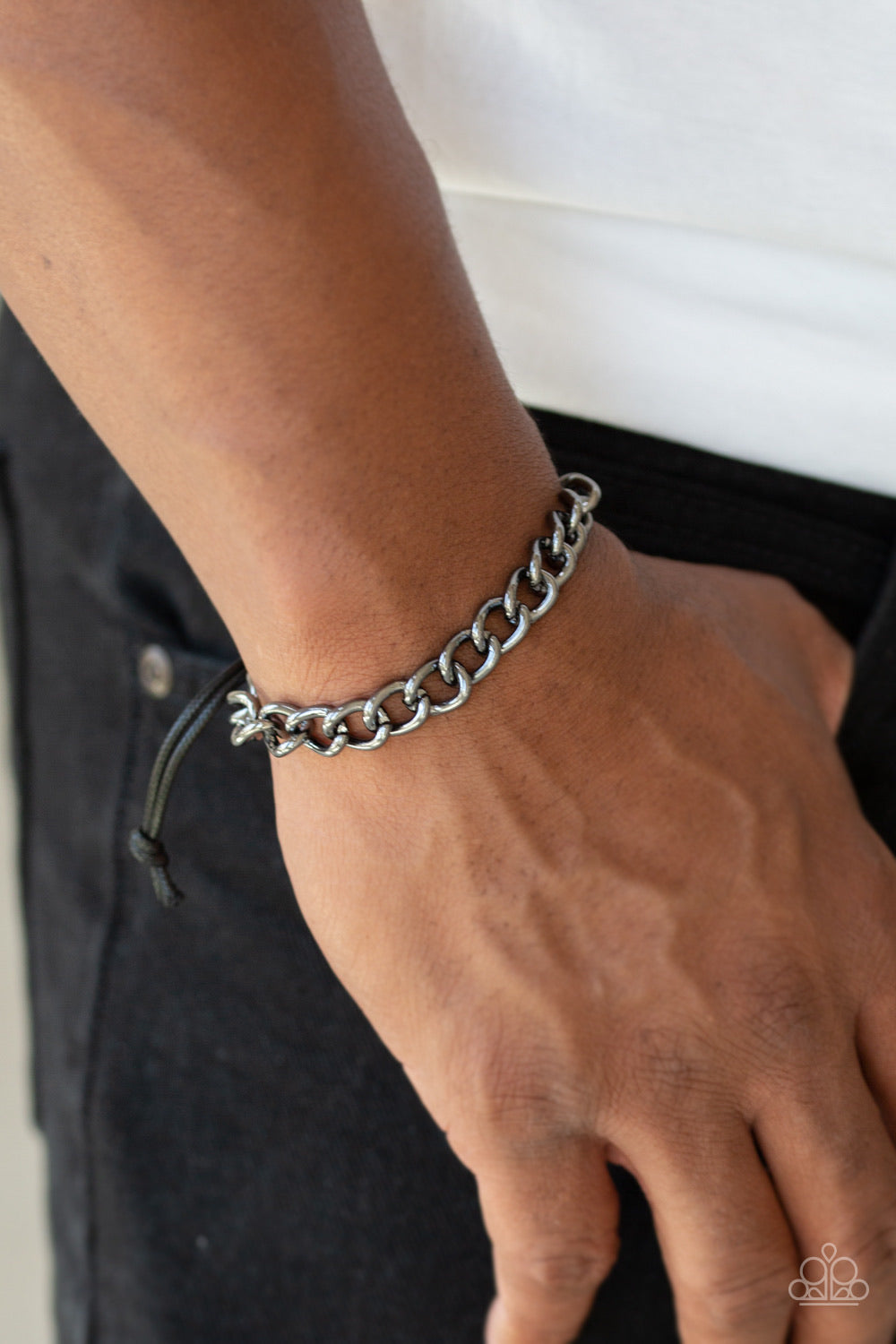 Sideline- Black Bracelet -Men