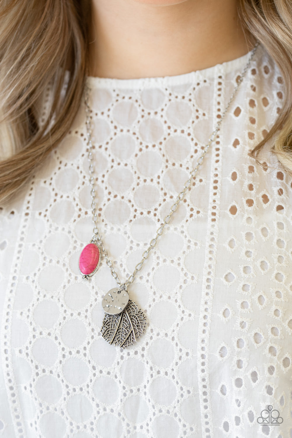 Paparazzi Free_Spirited Forager- Pink Necklace