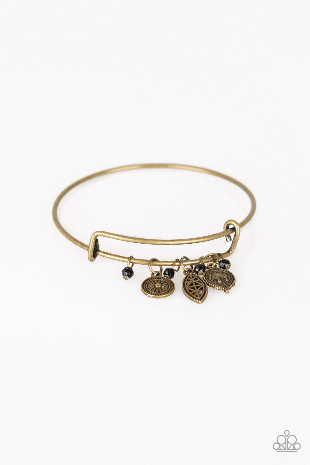 The Elephant In The Room- Brass Bracelet