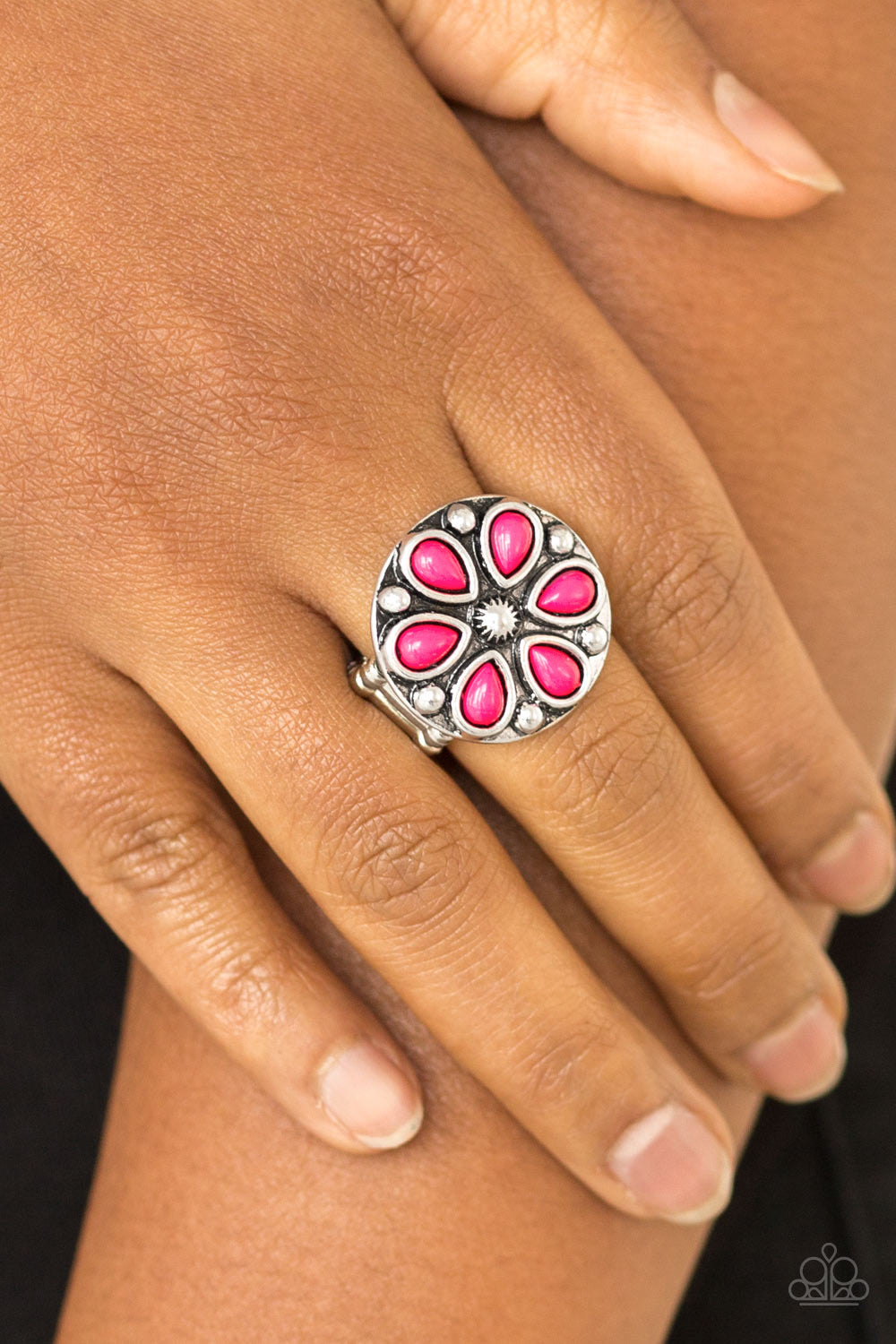 Paparazzi Color Me Calla Lily - Pink Ring   P4WH-PKXX-185XX