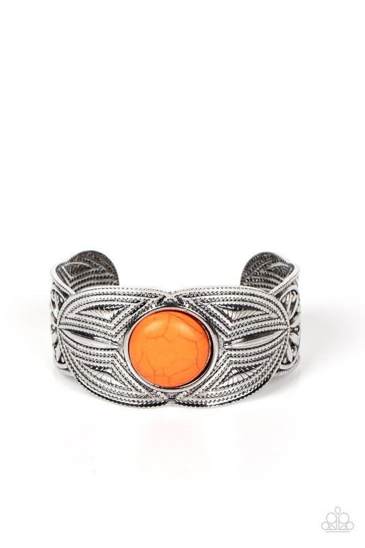 Paparazzi Western Odyssey - Orange  Bracelet P9ST-OGXX-006XX