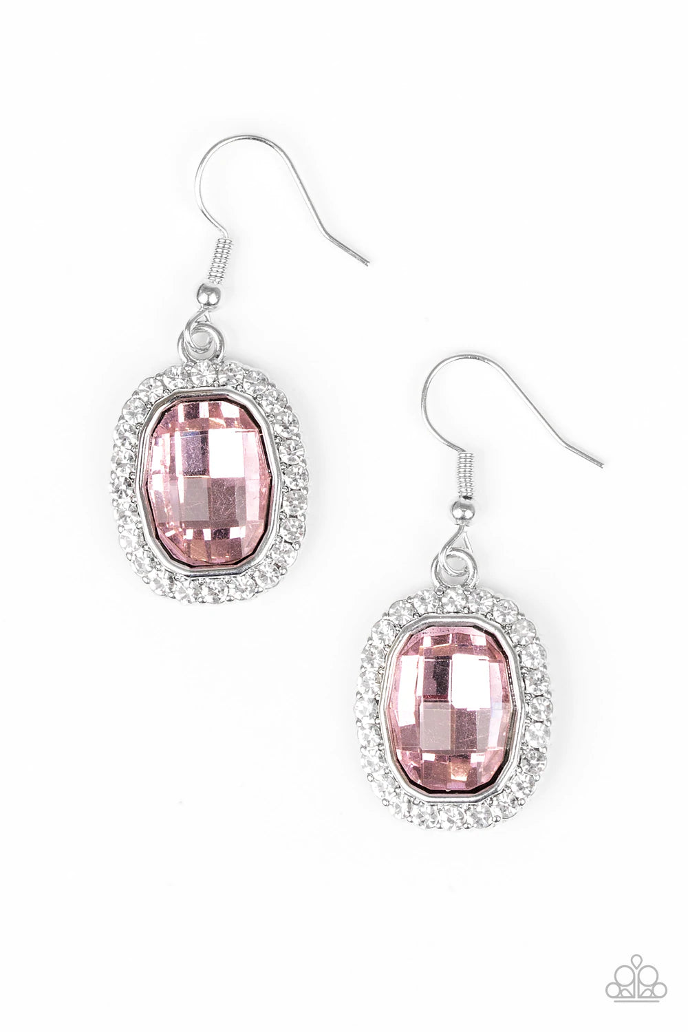 The Modern Monroe - pink - Paparazzi earrings