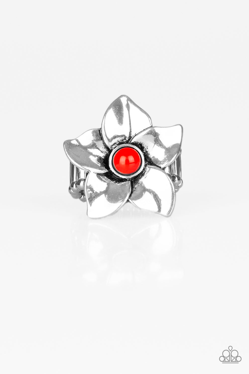 Paparazzi Ask For Flowers-Red Ring