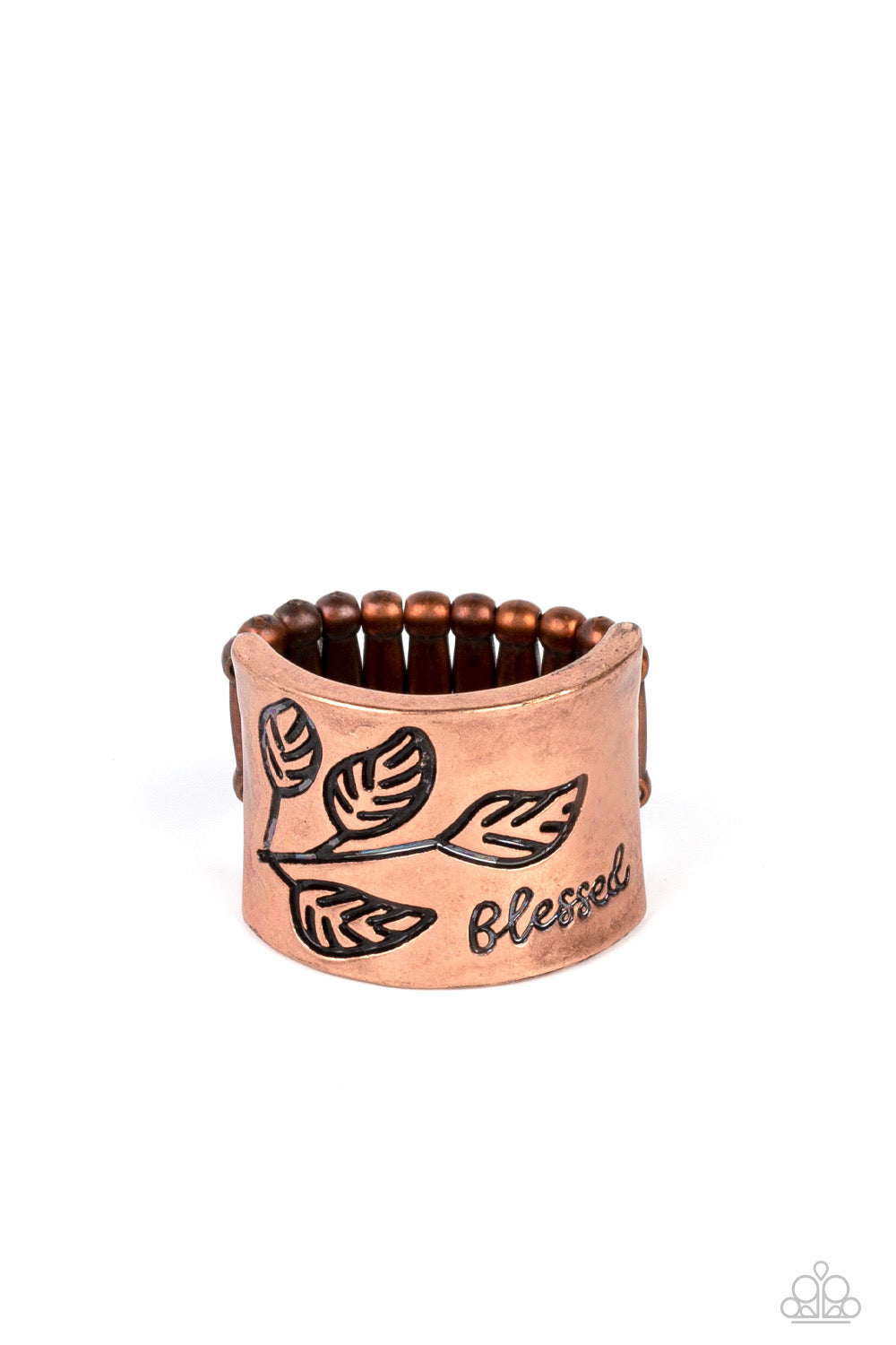 Paparazzi Blessed with Bling - Copper  Ring P4WD-CPXX-106XX