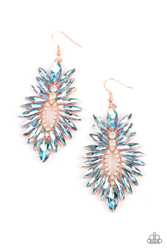 Paparazzi Turn up the Luxe - Multi  Earring P5ST-MTXX-056XX