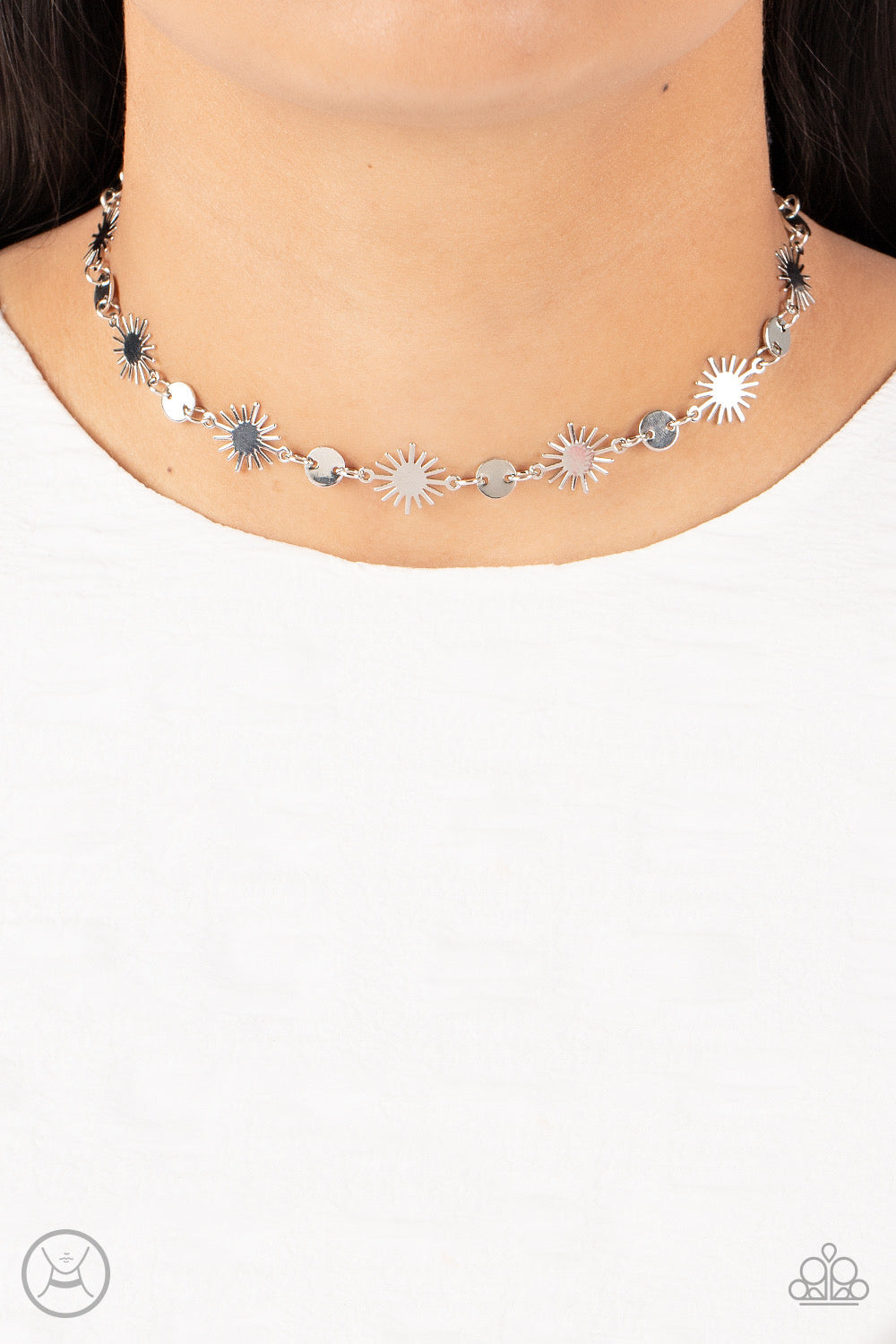 Paparazzi Astro Goddess - Silver  Necklace P2CH-SVXX-084XX