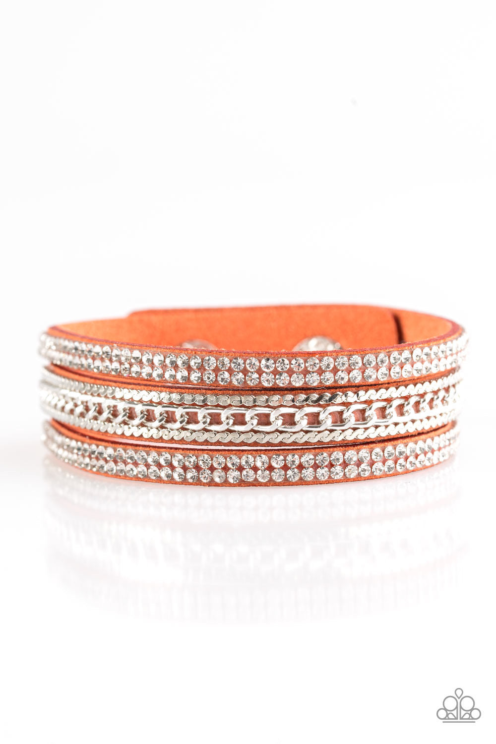 Unstoppable- Orange Bracelet