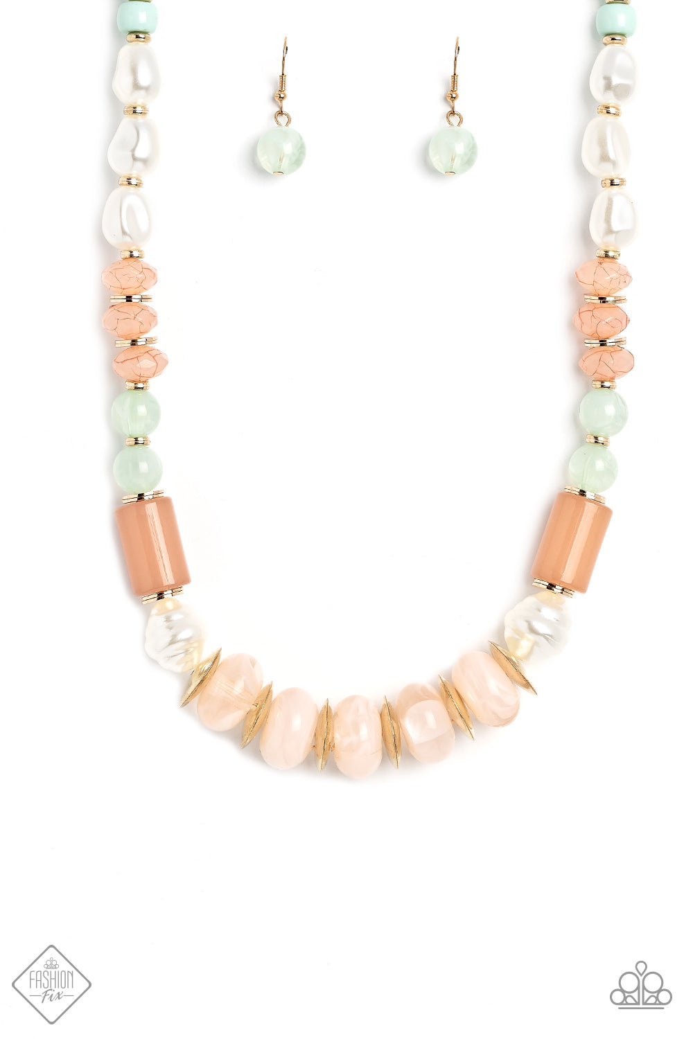 Paparazzi A SHEEN Slate - Multi Necklace Item #P2ST-MTXX-105KS