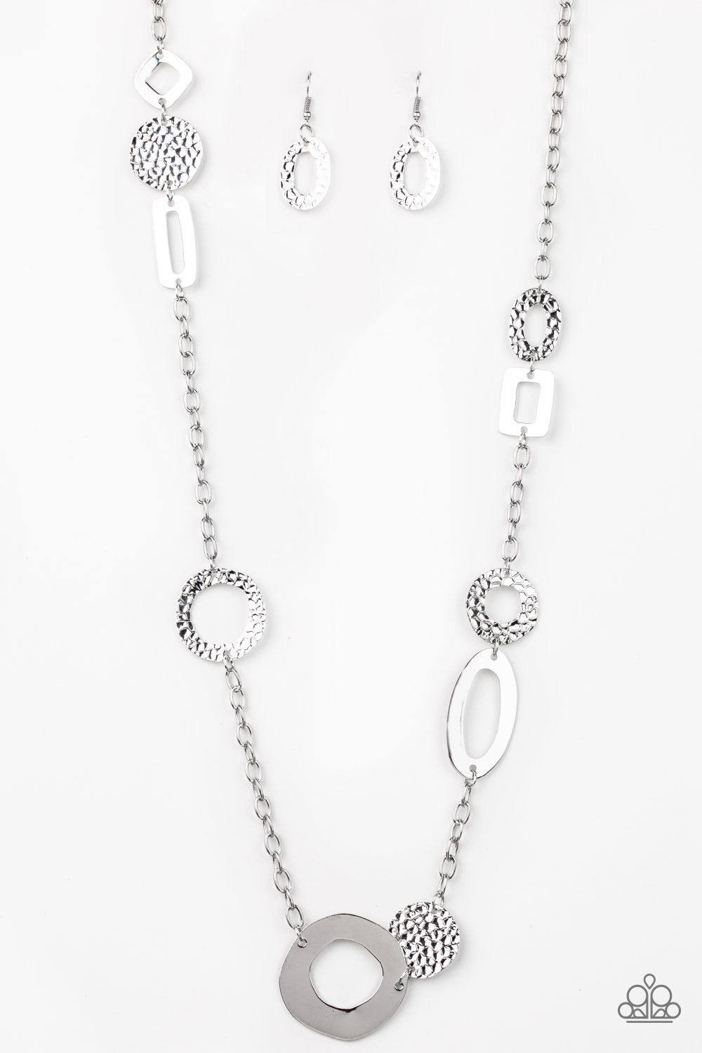 Paparazzi Metro Scene-Silver Necklace