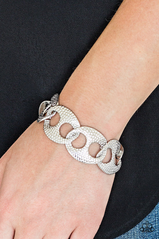 Paparazzi Casual Connoisseur-Silver Bracelet