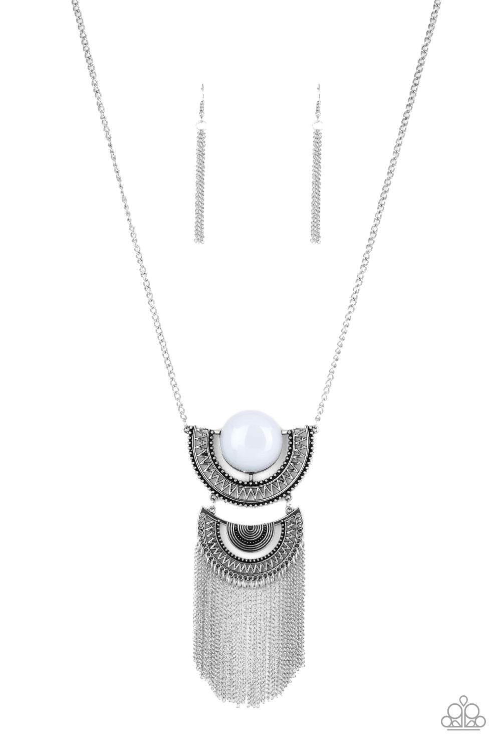 Paparazzi Desert Diviner- Silver Necklace