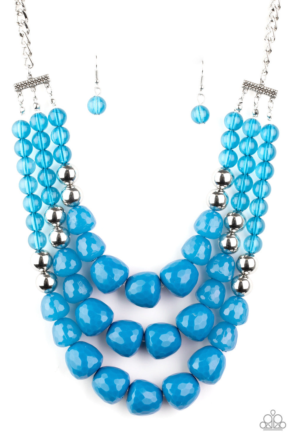 Paparazzi Forbidden Fruit- Blue Necklace