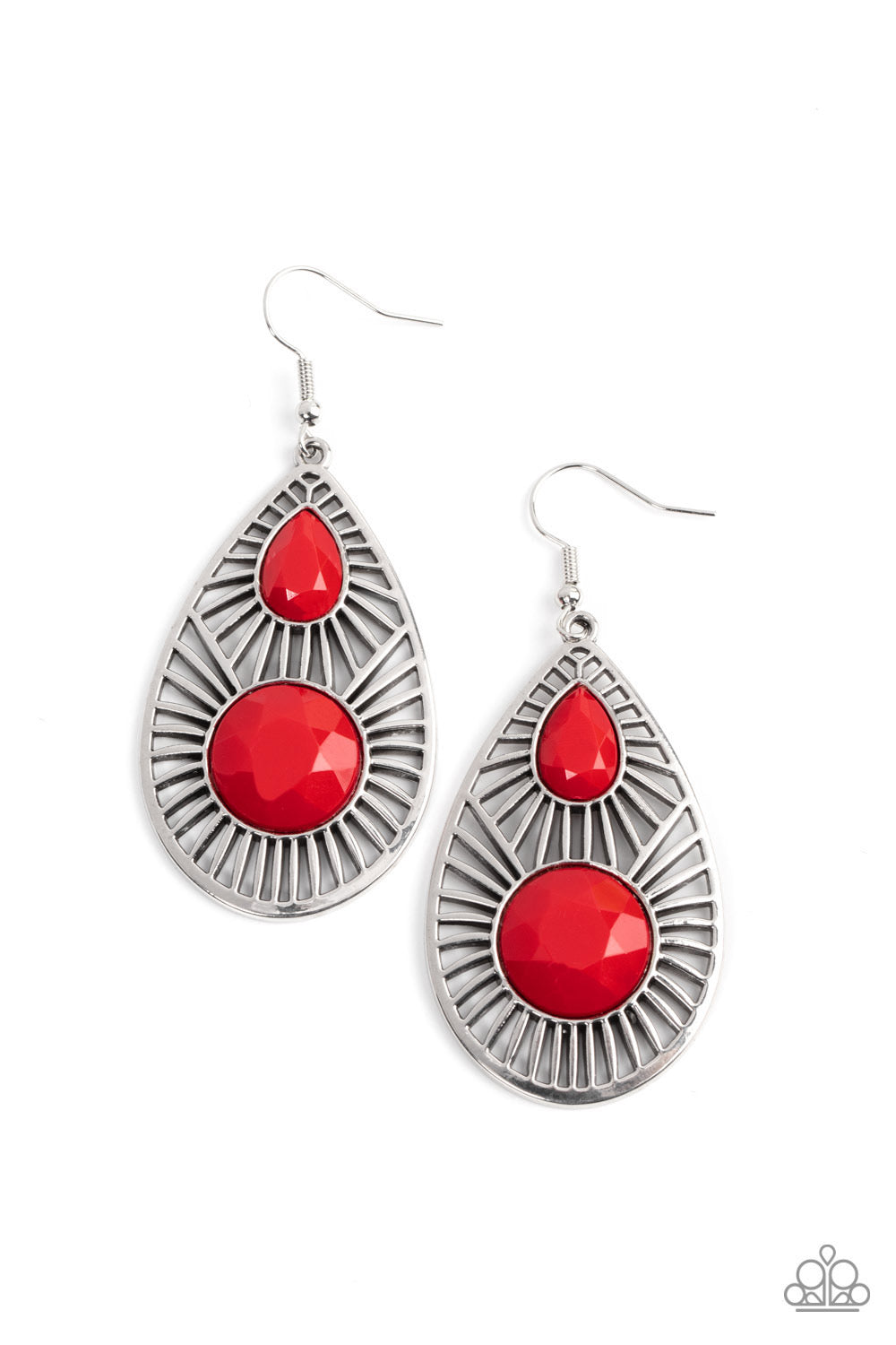 Prima Donna Diva - Red  Earring P5SE-RDXX-179XX