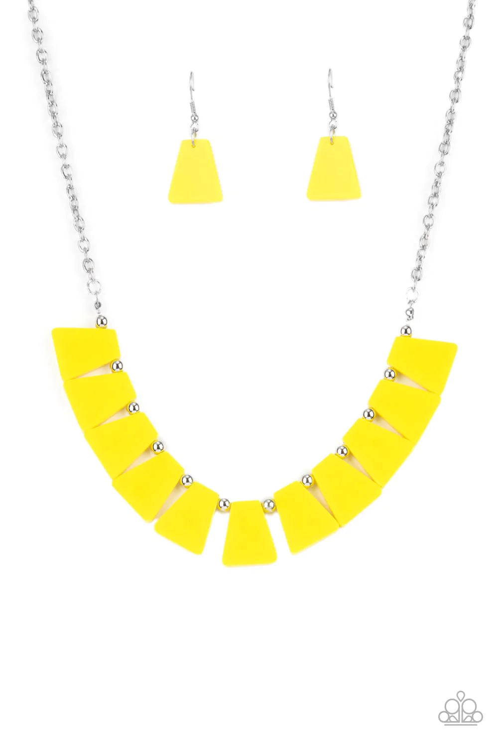 Paparazzi Accessories: - Vivaciously Versatile - Yellow Necklace