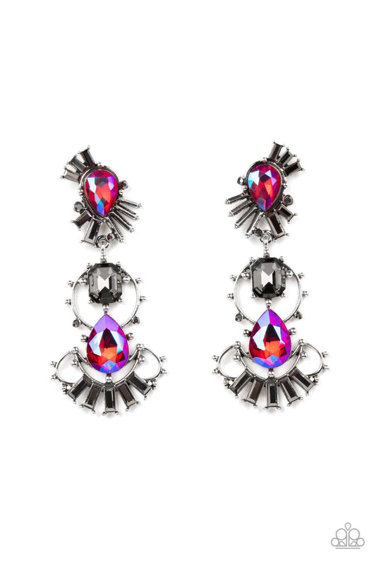 Paparazzi Ultra Universal-Pink Post Earrings