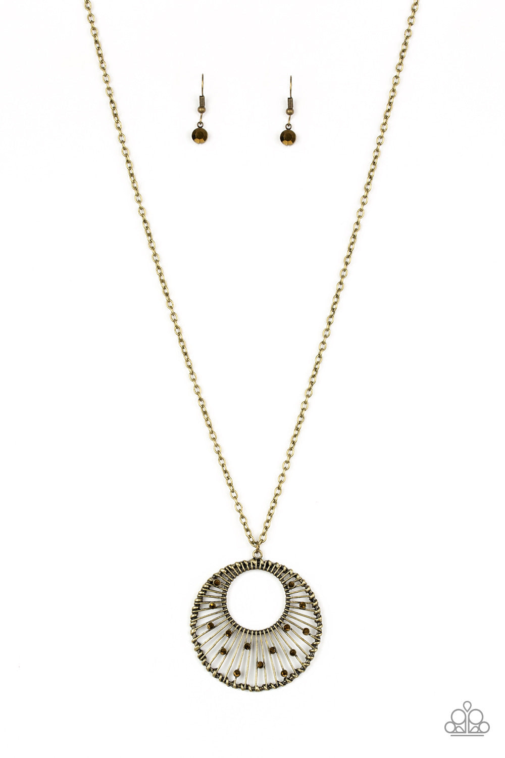 Urban Illumination-Brass Necklace