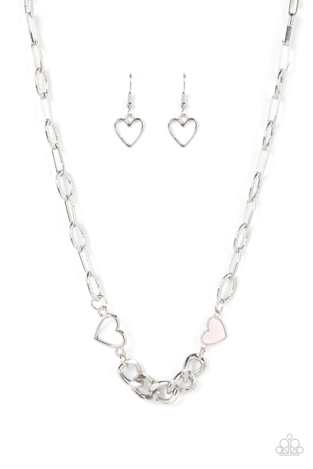 Paparazzi Little Charmer - Pink Necklace P2WH-PKXX-448XX