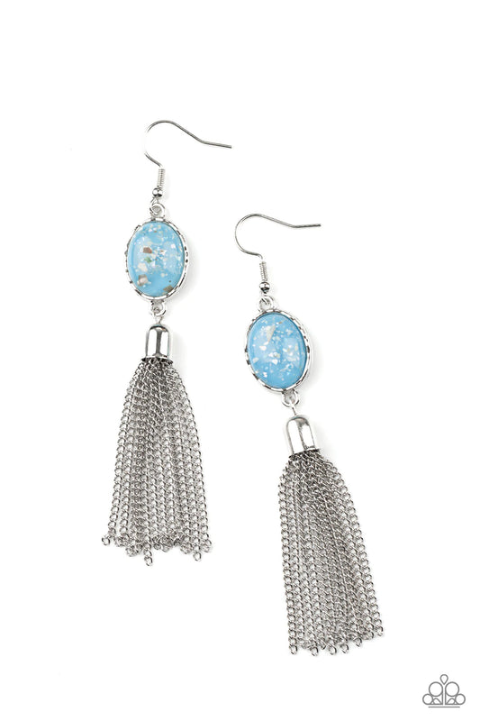 PAPARAZZI - OCEANIC OPALESCENCE - BLUE EARRINGS