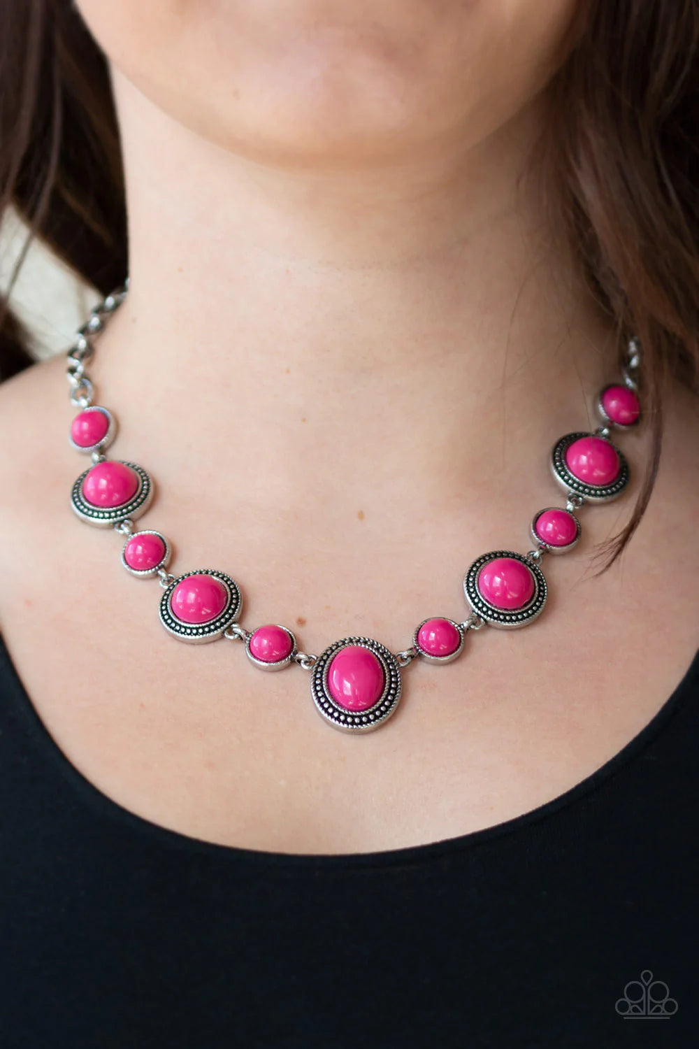 Voyager Vibes - Pink Necklace