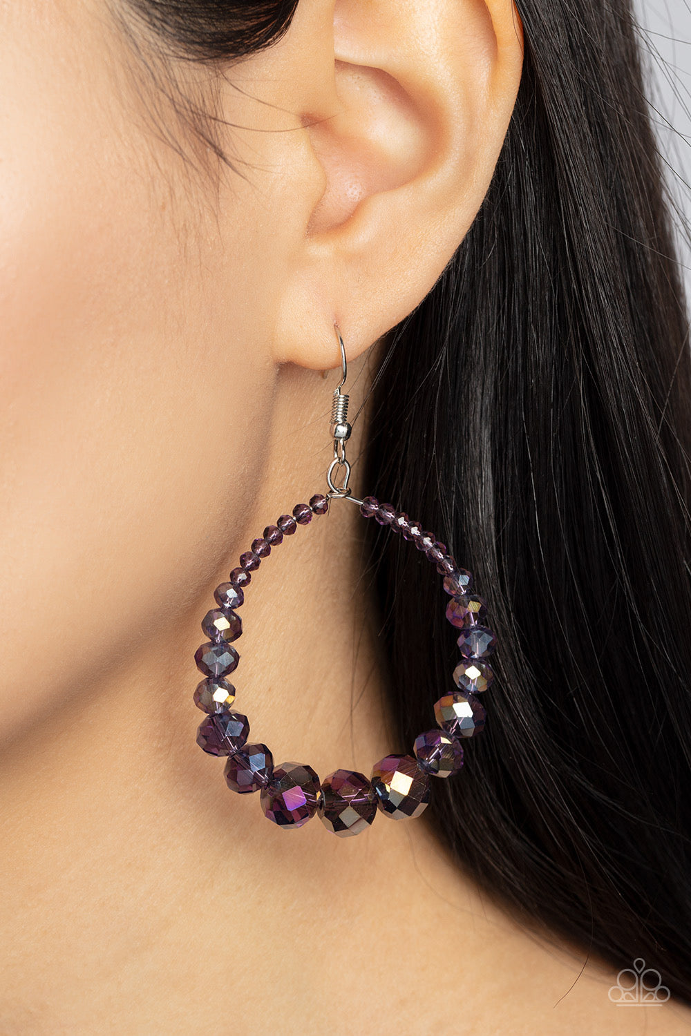 Paparazzi Astral Aesthetic - Purple  Earring P5RE-PRXX-194XX