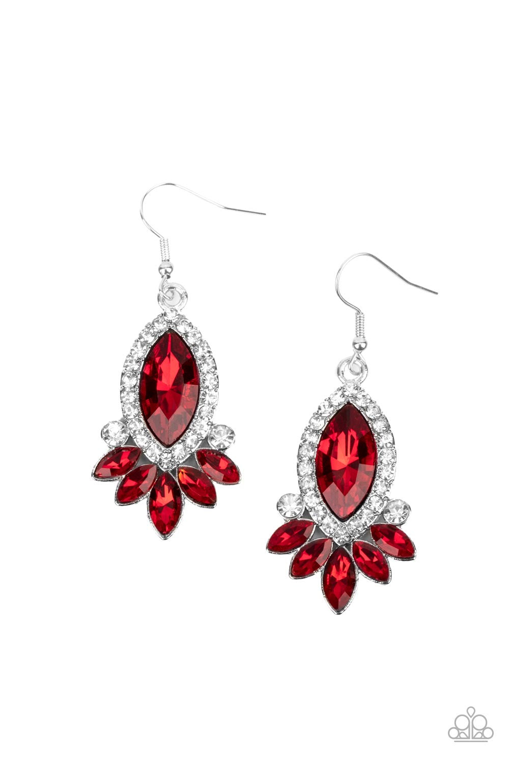 Prismatic Parade - Red Earring P5RE-RDXX-156XX