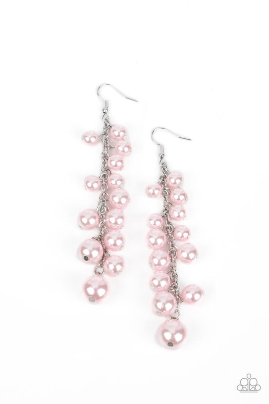 Paparazzi Atlantic Affair - Pink  Earrings P5RE-PKXX-258XX