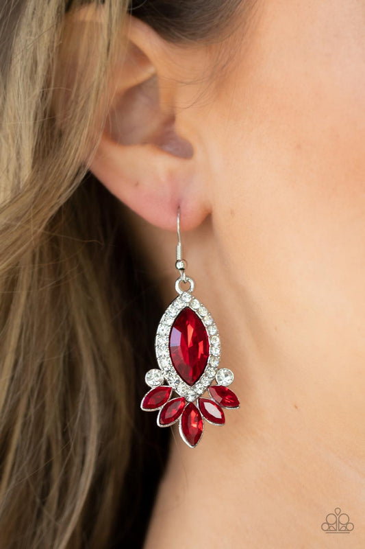 Prismatic Parade - Red Earring P5RE-RDXX-156XX