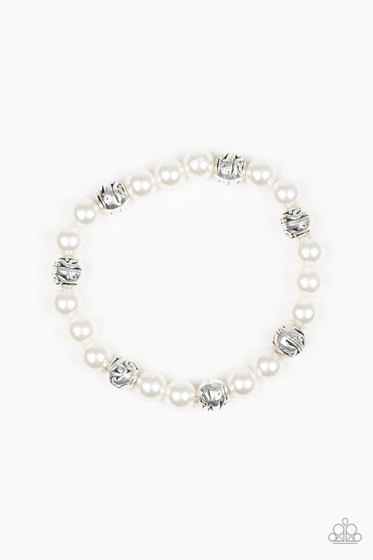 Poised For Perfection - White Bracelet P9RE-WTXX-274XX